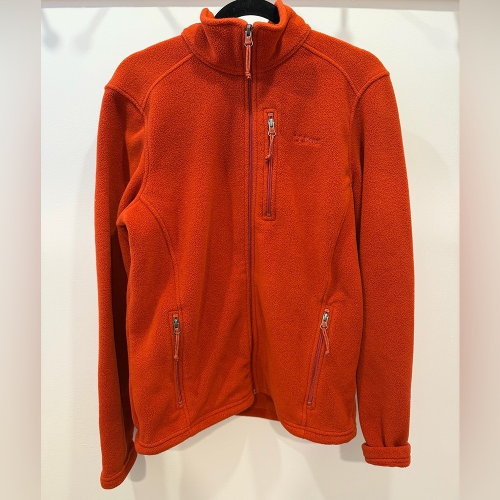 LL BEAN Men’s Fleece Full Zip Jacket